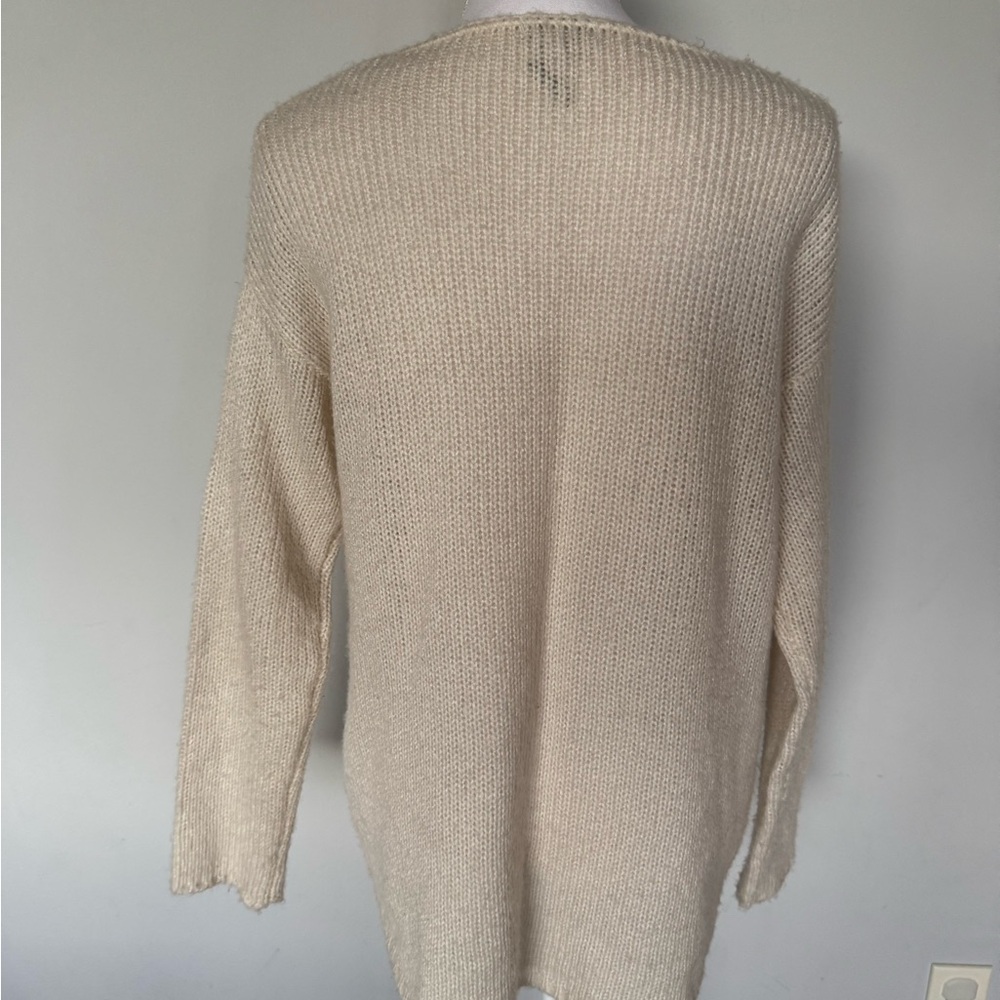 Delia*s Cream Knit Sweater | L | EUC | Cozy | Neutral | Relaxed Fit - Picture 6 of 9